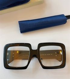 Nueva moda G0783S Gafas de sol unisex con degradado UV400 / Marco Importado Pure-Plank Square Bigrim 57-25-145 embalaje completo