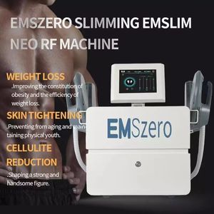 Le plus récent appareil amincissant de renforcement musculaire brûlant les graisses 4 poignées emslim neo ems machine de sculpture rf