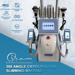 Machine portative de congélation de graisse amincissante, Lipolaser sous vide, façonnage du corps, cryolipolyse, réduction des graisses, équipement de beauté RF