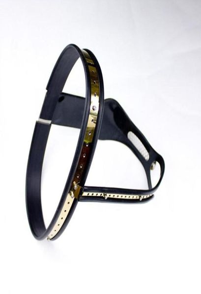 Le plus récent dispositif de ceinture en acier titane de type T entièrement réglable pour femme avec un couvercle de verrouillage amovible 4022755