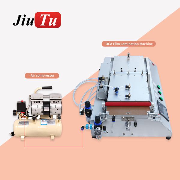 La plus nouvelle machine de stratification de film pour le téléphone de grande taille de vide de remise à neuf d'affichage à cristaux liquides de colle d'OCA de téléphone portable et de tablette