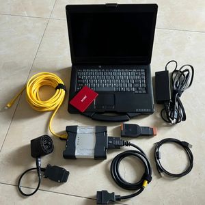 Voor BMW auto diagnostische programmeur tool icom volgende wifi laptop cf53 i5 8g ssd 960gb kabels volledige set klaar voor gebruik