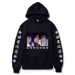 Nieuwste genhin impact heren hoodies grunge streetwear vrouwen sweatshirts harajuku anime cosplay yanfei klee geprint unisex tops y220713