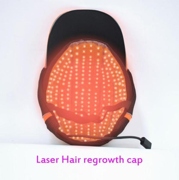 El más nuevo crecimiento del crecimiento de la pérdida del cabello 276 diodos tratamiento portátil uso en el hogar gorra casco LED dispositivo de terapia de alopecia belleza Instru9832205