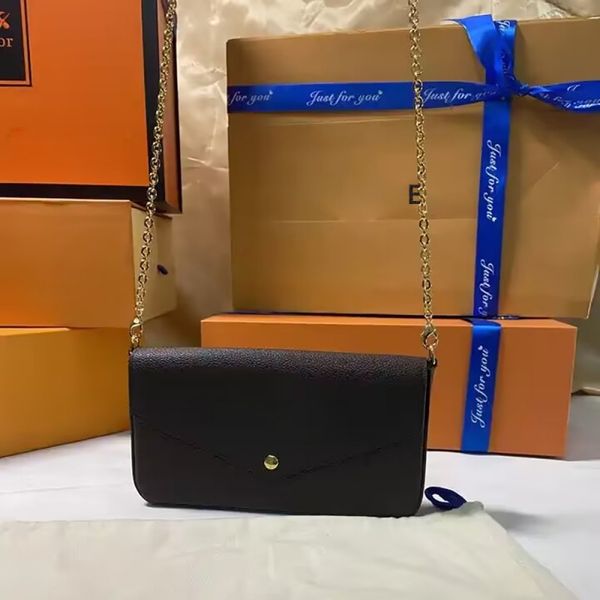 Los más nuevos bolsos, bolsos, bolsos para mujer, bolso de hombro para mujer, bolsos combinados de tres piezas de alta calidad con caja, bolso de diseñador cruzado, bolso Droshipping