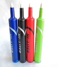 Pipes de bolígrafo más nuevos de Hi Litro Cuchara de metal Tubo de cigarrillo Herbal con tapa Ake Haga clic en N Vape 49 pulgadas 6 Colors SMO3744254