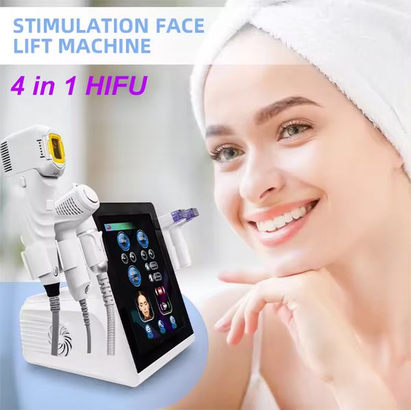 Hifu – Machine Anti-âge 12D pour le visage et le corps, appareil amincissant, Anti-élimination des micro-aiguilles RF dorées, 4 en 1, nouveauté