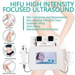 Machine minceur le plus récent Hifu ultrasons focalisés de haute intensité Liposonix graisse brûlante élimination des rides équipement de beauté du visage anti-âge