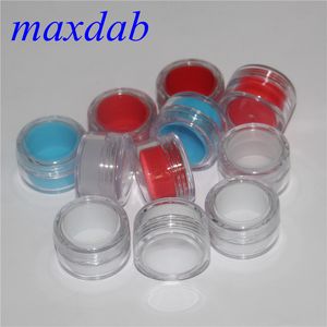 Nieuwste hoogwaardige acryl siliconen wax container/siliconen pot 7 ml container wax container siliconen container voor was