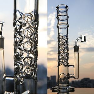 Bongs en verre épais Percolateur Percolateur Hearty Dabs Grochettes Shisha Smoke Glass Pipe Matrix Perc avec un joint de 18 mm