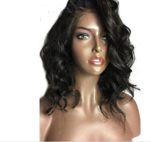 Seeling cheveux humains pleines perruques de dentelle/perruques avant de dentelle avec des cheveux de bébé vague lâche perruque humaine brésilienne pour les femmes noires FZP4