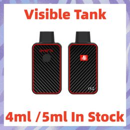 Nieuwste iMini C18 wegwerp vape pen pods starters kits e sigaretten lege vapes pod 4 ml 5 ml dikke olievamporizer pennen oplaadbaar 380 mAh batterij festival cadeau VS