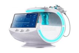 La nouvelle glace intelligente Bleu 7 dans 1 Hydra Beauty Facial Hydrodermabrasion Microdermabrasion Machine Magic Mirror Skin Analyzer Face7129008