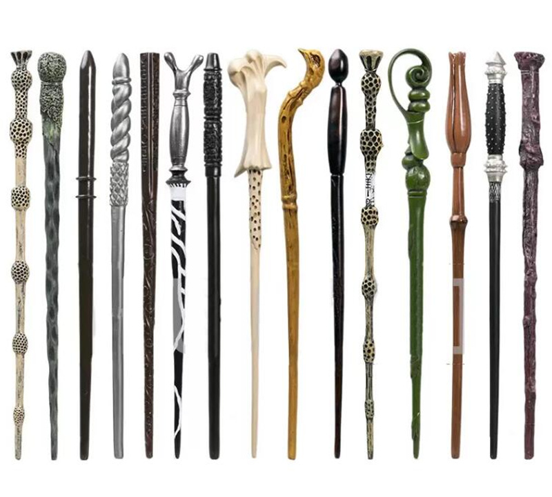 Newest Iron Core The Elder magic wand 35cm Dumbledore cripture Edition Non-Luminous wand With Box