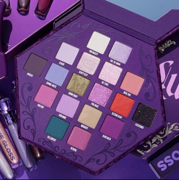 El más nuevo J Star 18 colores Blood Lust Sombra de ojos Shimmer y Matte Puple Palette Sombra de ojos Cosmetic Artistry Palette6284448