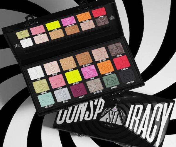 Lo nuevo J Star x Shane Dawson Conspiracy Eyeshadow Platte 18 colores Shimmer and Matte Halloween Cooperación Eyeshadow2691491