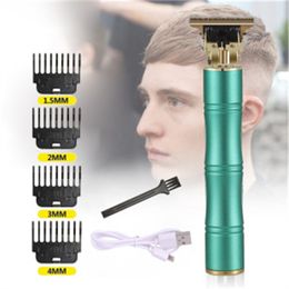 Le plus récent affichage LCD tondeuse à cheveux professionnel rasoir électrique pour hommes rasoir hommes tondeuse barbe tondeuse barbier rasage machine Barbershop outil USB rechargeable