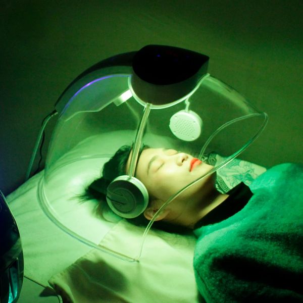 Le plus nouveau Jet d'oxygène hyperbare de LED vaporisateur Facial équipement de Salon de beauté SPA Machine faciale d'oxygène