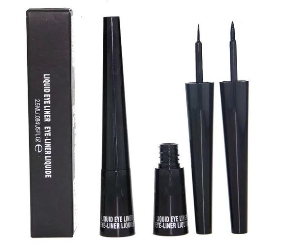 Stylo Eyeliner Liquide Noir Eyeliner Cosmétique Imperméable Longue Durée Cosmétique Yeux Maquillage en stock