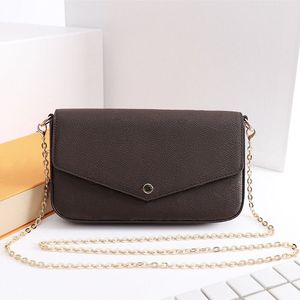 Nieuwste luxe tassen mode vrouwen ontwerper schoudertassen topkwaliteit merk tas maat 23cm model 44686