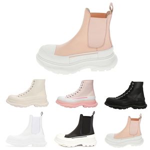 Le plus récent designer de luxe Tread Slick Bottes Chaussures Plate-forme Baskets Chaussette Botte En Daim Plate-forme En Cuir Casual Chaussures Hommes Femmes Baskets En Plein Air Sneaker Bottines