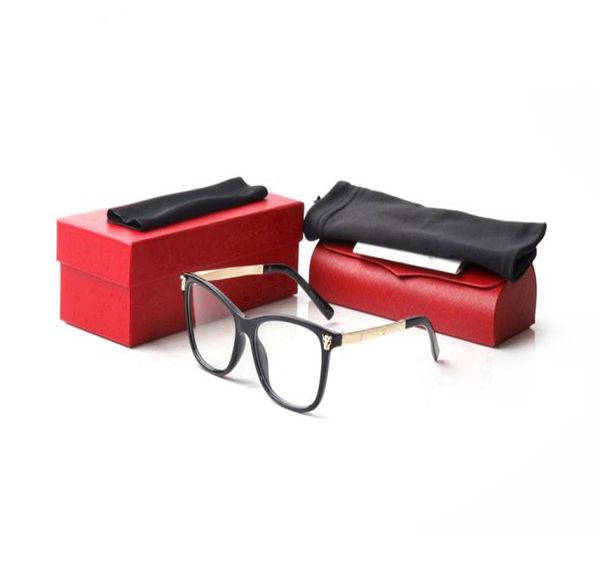 Cadres optiques de myopie de luxe Luxe Luxe-lunettes Lémières Lénes de lecture de lunettes de luxe