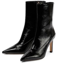 Nouvelle marque d'hiver de luxe femmes Dildi bottines noir bleu daim cuir talon haut Chelsea Boot bout pointu dame chaussons robe de mariée de fête