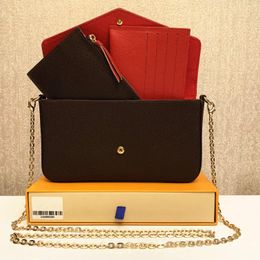 Nouveaux créateurs de luxurys sacs à main sac à main sac de bac à la mode sacs d'épaule de haute qualité sacs combinés en trois pièces avec boîte 774