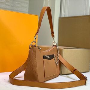 Nieuwste M80794 Mode Lederen Vrouwen Schoudertas Letter Handtassen Wijzigen Portefeuilles Klassieke Dames Crossbody Avondtassen Maat 25 * 15 * 8cm