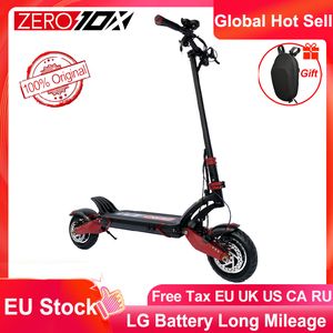 EU Stock Zero 10X scooter dual motor electric scooter 52V 2000W e-scooter 65km/h double drive high speed scooter off road