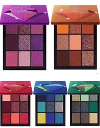 NOUVEAU MAQUEUP Brand Brand Beauty Palette 9 Color Mini Palette de fards à paupières 5 Couleurs d'étoiles de style Eyeshadow par DoubleWin0074827543