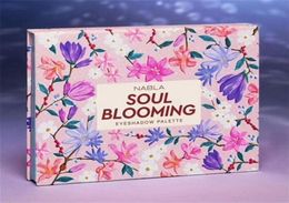 Nieuwste make -up Nabla Soul Blooming 12Colors oogschaduwpalet Shimmer Matte oogschaduw Hoge kwaliteit druppel 293Z1341194