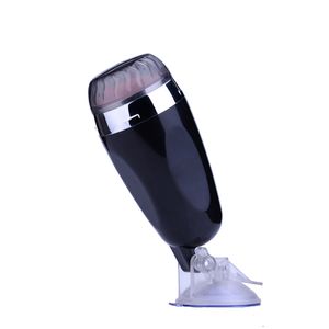 Nieuwste mannelijke masturbatie beker handsfree elektrische mannelijke masturbator mannelijke vibrator seksspeeltjes met retailpakket J1608