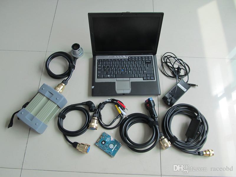MB Star C3 Multiplexer Scan Tool Met D630 Laptop Xentry Epc 160 Gb Hdd Diagnostisch Klaar Voor Gebruik
