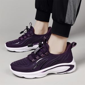 Los más nuevos hombres, mujeres, zapatos para correr, comodidad suave, negros, blanco, beige, gris oscuro, rojo, púrpura, verde, naranja, amarillo, zapatillas deportivas para hombre, zapatillas deportivas planas GAI tamaño 39-44