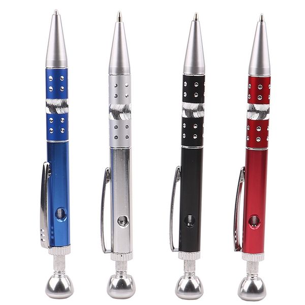 Tuyau en métal stylo à bille forme tube coloré haute qualité mini tabac à fumer Portable conception unique de nombreux styles facile à transporter vente chaude