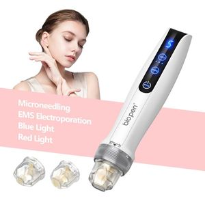 Nieuwste model Bio Pen Q2 Beauty Equipment LED Light Therapy for Hair Loss EMS Face Device Anti Rimpels Skin Firm.