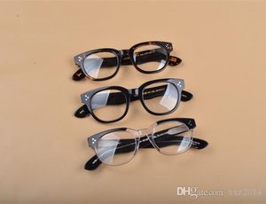El más nuevo marco de gafas Johnny Depp 48-22-145 calidad Italia puro-tablón para anteojos recetados marco gafas de sol retro-vintage estuche completo OEM