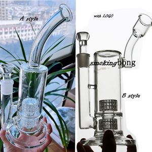 Mobius Glazen Water Bongs Waterpijpen Fab Egg matrix Perc dikke glazen waterpijp Heady Dab Rigs Grote glazen bong Beker Shisha met 18mm bowl