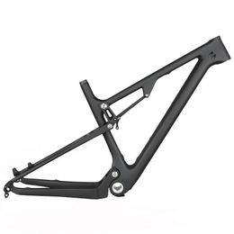 Nieuwste mountainbike frame FM078 MAX TIRE 29ER * 2.3TIRE schijfrem Volledige ophanging Cross Country Binnenkabel