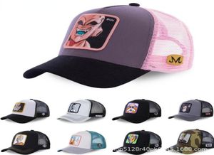 Naruto Naruto Anime Mesh Style Style Patch Trucker Hat Curred Brim Baseball Cap Gorras Casquette Drop8889270