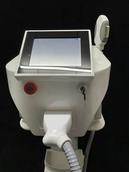 La máquina de depilación láser ND YAG más nueva HR OPT IPL Elight Rejuvenecimiento de la piel de la cara magnetoóptica Eliminación de tatuajes Dispositivo de eliminación de sangre roja