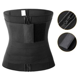 Nieuwste Neopreen Waist Trainer + Tummy Belts Fitness Sauna Zweet Sport Gordel Afslanken Corset Cincher Buik Shapewear Body Sculpting Shapers