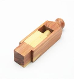 Nieuwste mooie mini natuurlijk houten draagbare rookfilterbuis droog kruid tabakskom innovatief ontwerp handpipe high quality pijpen d6794122