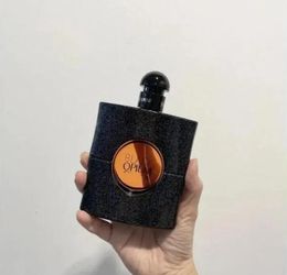 El más nuevo Parfum Designer Perfume Colonia Fragancias Mujeres 100 ml Perfumes de incienso Mujer Originales Negro Opiume Parfume Moda