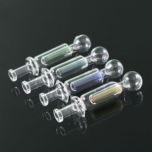 El más nuevo Perc Oil Burner Pipe Glass Nector Collector Diseño único 4 colores para fumar Dab Rigs Water Pipes