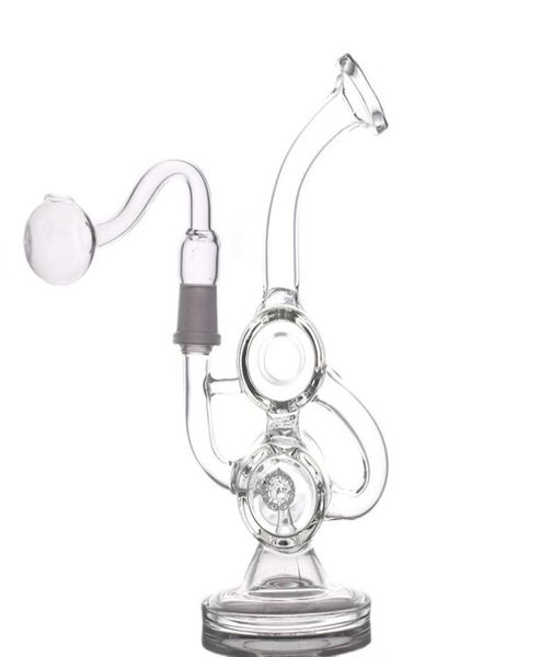 NOUVEAU PERCOLATEUR VERRE BONG Bong Recycler Recycler Pipe de tuyau à eau DAB PRIGS AVEC BULLER BULLER DE BOWER DE LA GOLEUR DE VERRE FEMME9160264