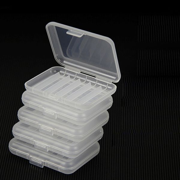 El más nuevo plástico portátil Mini caja de almacenamiento Stash Container Case Protection para tabaco Cigarette Glass Bong Smoking Holder Tips Tool DHL Free