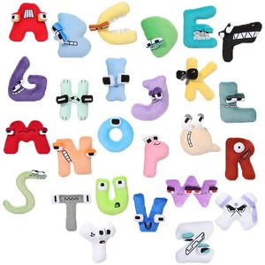 Les jouets de lettre alphabet en peluche la plus en peluche A-Z