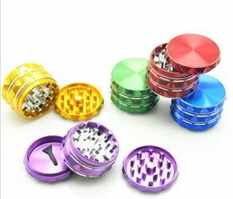 NOUVEAU POLYGON GRINDER 63 mm 4 couches outil de fumer en aluminium ALLIAGE ALLIAGE TOBACCO HERB GRINDERS Côté Concave Abrader Crusher 6COLO8391428